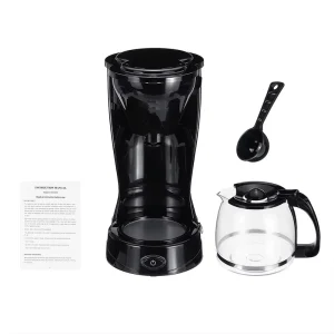 Coffee Maker Machine Portable 12 Cups Drip with Overheat Protection Mini Other Cold Brew Espresso Turkish French Press
