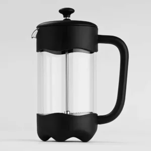 Coffee Press French Press Coffee Maker Heat Resistant Glass Camping Stainless Steel White French Press