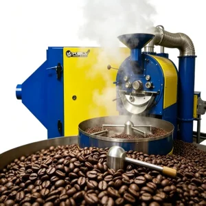 Coffee Roaster Gas Disposal Machinery Smell Remove Smoke Filter Electrostatic Precipitator