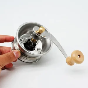 Coffee Tools Hand Grinder Coffee Beans Stainless Steel Portable Espresso Manual Coffee Grinder with Ceramic Burrs