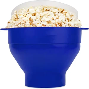 Collapsible Popcorn Maker Silicone Microwave Popcorn Maker Popper Silicone Popcorn Maker Collapsible Bowl