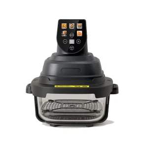 Color Screen Smart Oil Free Household High Borosilicate Air Fryer Overheat Protection Glass Visible French Fries Electric Oven