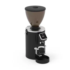 Commercial 1007 Coffee Grinder 64mm Flat Burrs Anti-Static Design Timed and Quantitative Dosing All-Metal Body