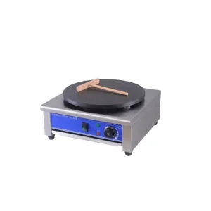 Commercial 16 Inch Electric Crepe Maker Large Pancake Making Machine with Non Stick Plate for Snack Shop Restaurant Use
