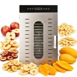 Commercial 20 Layers Electric Heating Hot Air Dryer Industrial Fruit Vegetable Chips Food Dehydrator Drying Processor Equipment