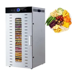 Commercial 20 Tray Food Dehydrator for Dehydrated Vegetables & Fruit for Home or Kitchen Vegetable Dryer