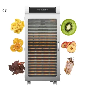 Commercial 20 Trays Large Capacity Food Dehydrator Fruit Dryer Chili Vegetable Food Dryer Fruit Dehydration Machinery