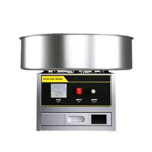 Commercial 220V Electric Cotton Candy Maker Automatic Snack Floss Machine with Core Motor Component for Small Businesses