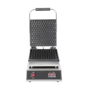 Commercial 220V Electric Egg Waffle Maker with Non-Stick Coating Fast Heating 2.2KW Power No Warranty for Restaurants Hotels
