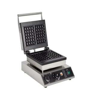 Commercial 220V Electric Egg Waffle Maker with Non Stick Coating and Fast Heating for Restaurants and Hotels