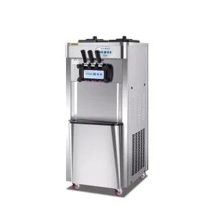 Commercial 3 Flavors 18L-30L Soft Ice Cream Making Machine Stainless Steel Ice Cream Maker Softy Serve Ice Cream Machines