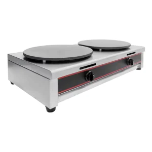 Commercial 40cm Gas Roti Crepe Maker Stainless Steel Body Cast Iron Plate Pancake Machine Household Hotel Use Electric LPG