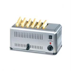 Commercial 6 Slice Electric Toast Bread Sandwich Maker High Productivity Home Use