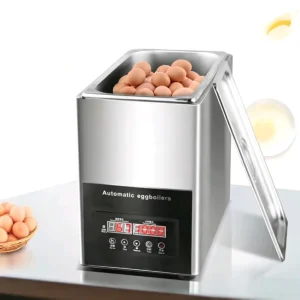 Commercial 9L Smart One Touch Timed Egg Boiler 50 Eggs Hot Spring Eggs Soft Boiled Eggs Hard Boiled Eggs All in One Machine