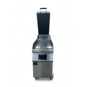 Commercial Active Compression Clamshell Griddle 11KW Single Burner Electric Double Plate Grill for Fast Food Restaurant