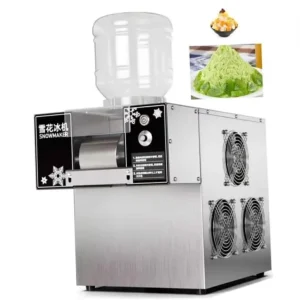 Commercial Air Cooled Snow Flake Snow Ice Machine Crusher Shaving Machine Snowflake Ice Cream Shaver Korean Bingsu Machine