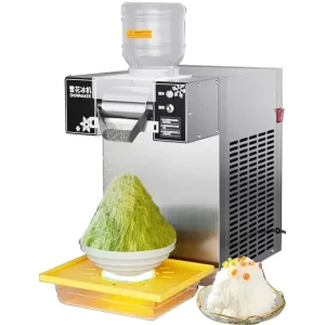 Commercial Air Cooled Snow Flake Snow Ice Machine Crusher Shaving Machine Snowflake Ice Cream Shaver Korean Bingsu Machine