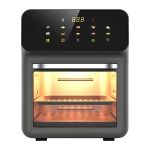 Commercial Air Fryer Convection Oven 10L Visible Non Toxic Air Fryer Double Stack Air Fryer