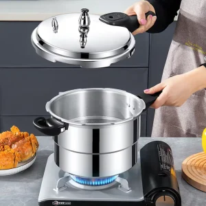 Commercial Aluminum Alloy Gas Stove Induction Cooker 3.5L 27L Large Capacity Explosion-proof Household Restaurant Pressure