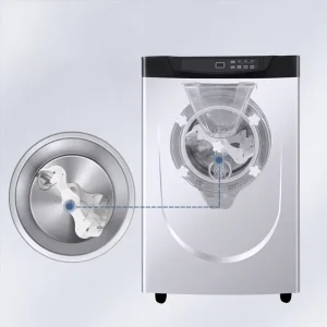 Commercial Automatic 5.1L Gal Cylinder Hard Ice Cream Machine 16 28L H Soft Ice Cream Maker for Water Milk