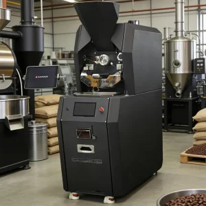 Commercial Automatic Coffee Bean Roaster 1kg 2kg 3kg 5kg Gas Fired Coffee Roaster