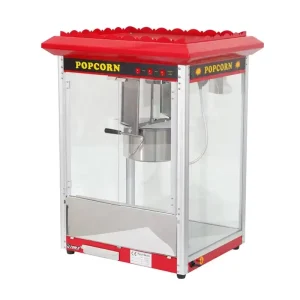 Commercial Automatic Electric Popcorn Machine Single Pot Maker High Efficiency 2300W High Productivity Bakery Use