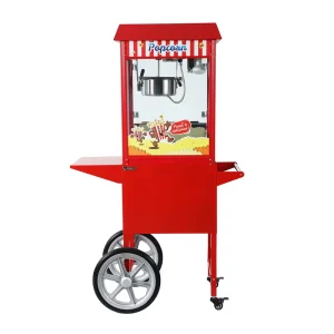 Commercial Automatic Mini Popcorn Maker Small Scale Electric Plastic Material Popcorn Manufacturing Machine