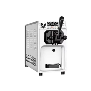 Commercial Automatic Soft Serve Ice Cream Maker Machine Home Use Three Flavors Yogurt Milk Chocolate Water Economical Motor