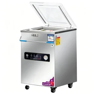 Commercial Automatic Vacuum Sealer Machine for Multi Scenario Use Meat Cooked Food Seafood Packaging with Stand up Pouches Paper