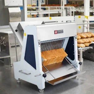 Commercial Bakery Equipment Electric Stainless Steel Bread Slicer 23 Slice Baguette Toast Maker 220V