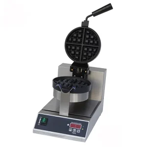 Commercial Belgian Classic Round Waffle Maker Machine Non Stick WB-03D