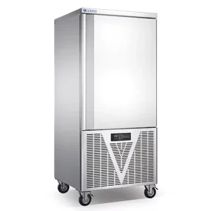 Commercial Blast Freezer Machine Meat Chicken Quick Freezing Plate Type Standing Shock Freezer Blast Chiller