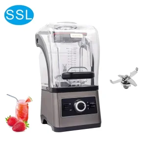 Commercial Blender Heavy Duty Food Fruits Juicers High Performance Smoothie Ice Crusher Blender