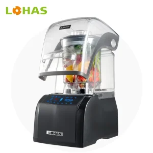 Commercial Blender Heavy Duty Food Processor Smoothie Machine Industrial Kitchen Appliance Electric Mixer 6 Blades Juicer