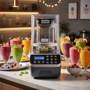 Commercial Blender Machine 1.5L High Power Heavy Duty Ice Crusher Slushie Smoothies Frozen Drink Variable Speed 3-5 Levels