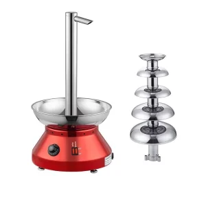 Commercial Buffet Chocolate Sauce Flow Equipment Waterfall Machine Chocolate Fountain Machine For Making Candy