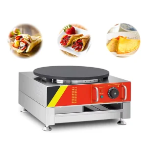 Commercial Catering Equipment 1 plate Crepe Maker 40cm Electric Pancake Maker Machine