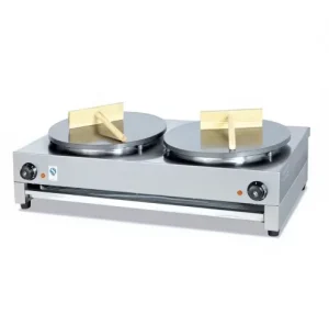 Commercial Catering Equipment Crepe and Pancake Maker Electric Double Plates Crepe Maker Machine Pancake Making Machines