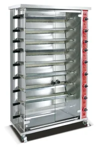 Commercial Chicken Rotisserie Grill Machine Gas Electric Chicken Rotisserie Oven for Kitchen Restaurant Catering Equipment