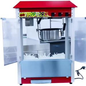 Commercial Chocolate Caramel Popcorn Maker High Output Stainless Steel Electric 1.4kW 220V Catering Snack Factories