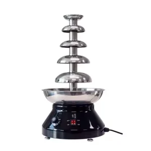 Commercial Chocolate Fountain 4 5 Tiers Stainless Steel Chocolate Waterfall for Wedding