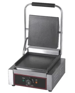 Commercial Clamshell Griddle Full Flat Beef Patty Griddle Steak Grill Electric Panini Contact Griddle