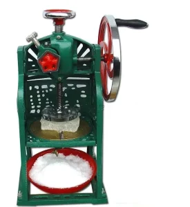 Commercial Classic Old Fashioned Manual Snow Ice Shaver Machine Hand Crack Ice Crusher Heavy Duty Steel Bearing