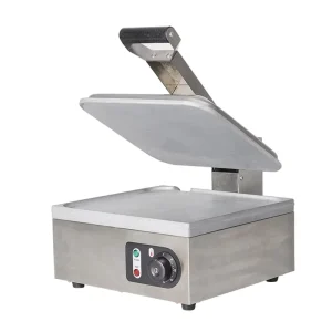 Commercial Contact Toaster Beef Steak Chicken Chop Grill Stainless Steel Electric Panini Press Griddle Sandwich Maker