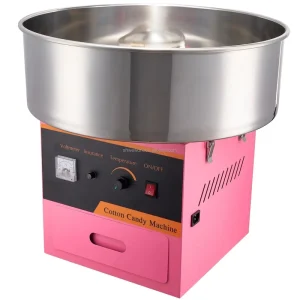 Commercial Cotton Candy Machine 1000W Candy Floss Maker Cotton Candy Maker Perfect for Home Kids Birthday Family Party