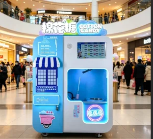 Commercial Cotton Candy Making Machine Intelligent Cotton Candy Machine Flavors Flower