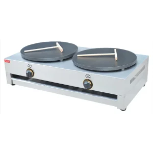 Commercial Crepe Maker Pancake Snack Machine 20mm Stainless Steel Gas Crepe Cake Maker Electric Restaurant Home Use