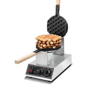 Commercial Cross Border Electric Egg Heating Hong Kong Style Egg Waffle Machine 110V European American Manufacturers