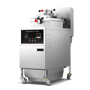 Commercial Deep Fryer with Automatic Temperature Control Pressure Fryer for Chicken Digital Panel Display for Duck Fryer