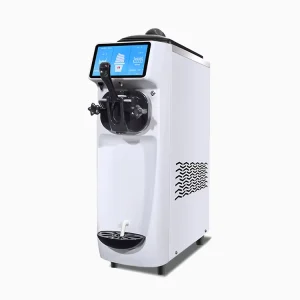 Commercial Desktop Ice Cream Maker Mini Soft Ice Cream Machine